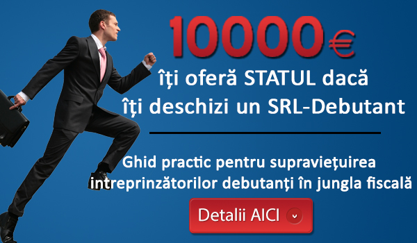 Infiintarea unui SRL-Debutant