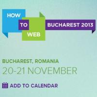 How to Web 2013 in noiembrie, la Bucuresti