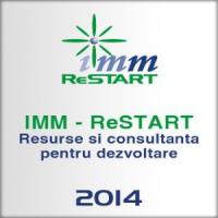 IMM ReStart - Resurse si consultanta pentru dezvoltare. Conferintele incep pe 27 martie