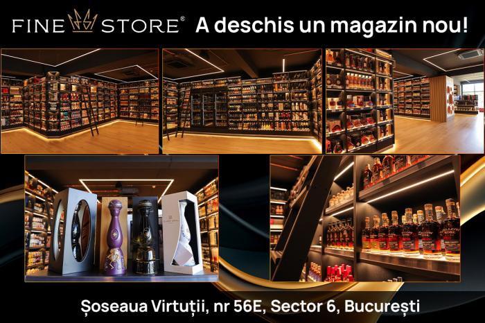 FineStore Virtutii, noua atractie pentru pasionatii de bauturi de calitate, la preturi corecte